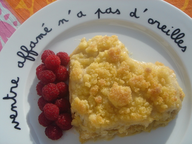 crumble assiettes et compagnie