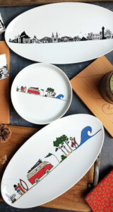 nouvelles collections 2021 d'assiettes et compagnie des créations de porcelaines dessinées par béatrice pene lassus
